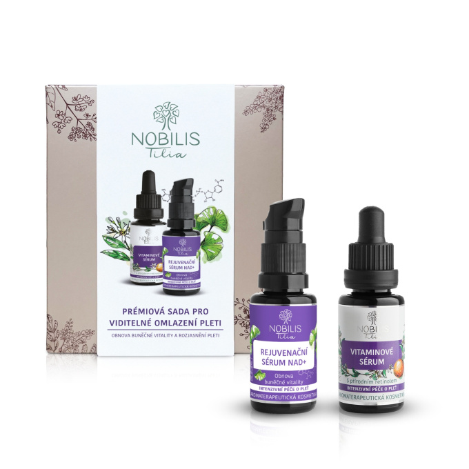 sada vitamínové sérum+rejuvenační sérum Nobilis
